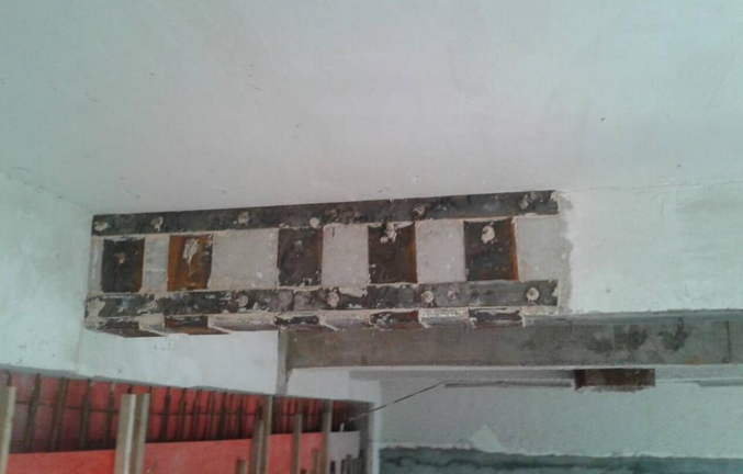 粘鋼加固施工完成后的質(zhì)量檢驗說明