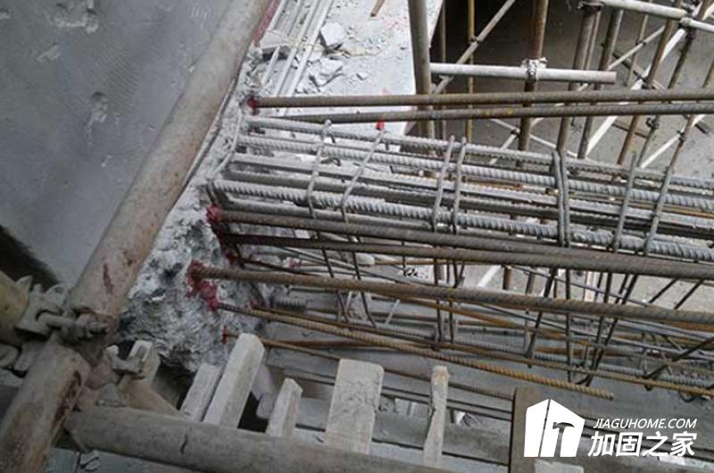 增大截面加固法的構(gòu)造要求