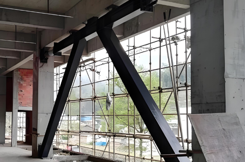 加固工程做好現(xiàn)場防護