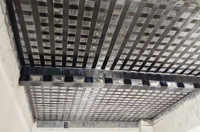 外粘纖維材料加固方法