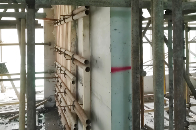 墻體加固注重施工過程的細節(jié)管理