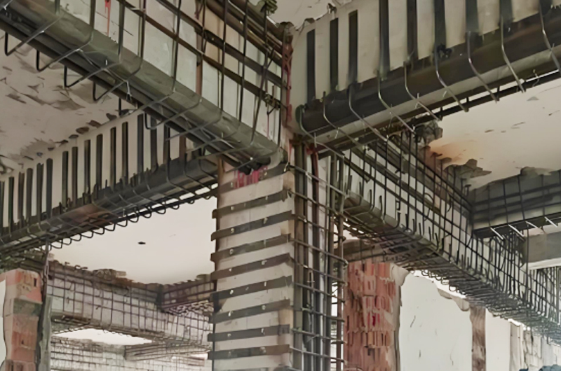 廠房梁柱結構加固