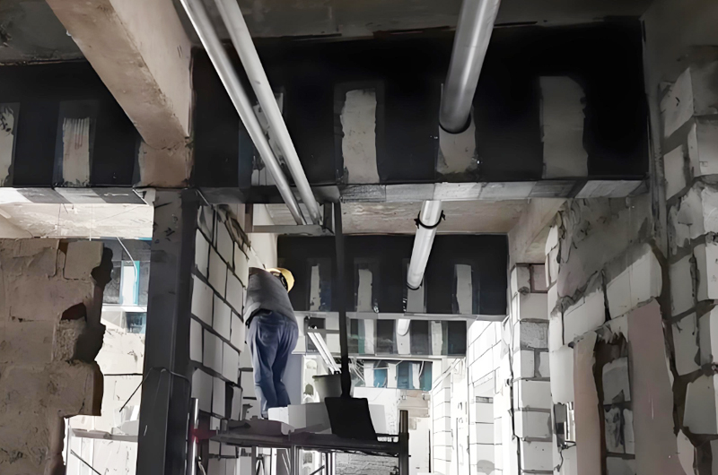 建筑加固要在執(zhí)行過程中遵循嚴(yán)格的施工標(biāo)準(zhǔn)