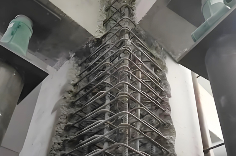 柱子混凝土置換加固