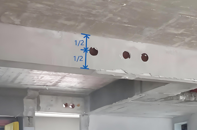 新房裝修梁上打孔規(guī)定