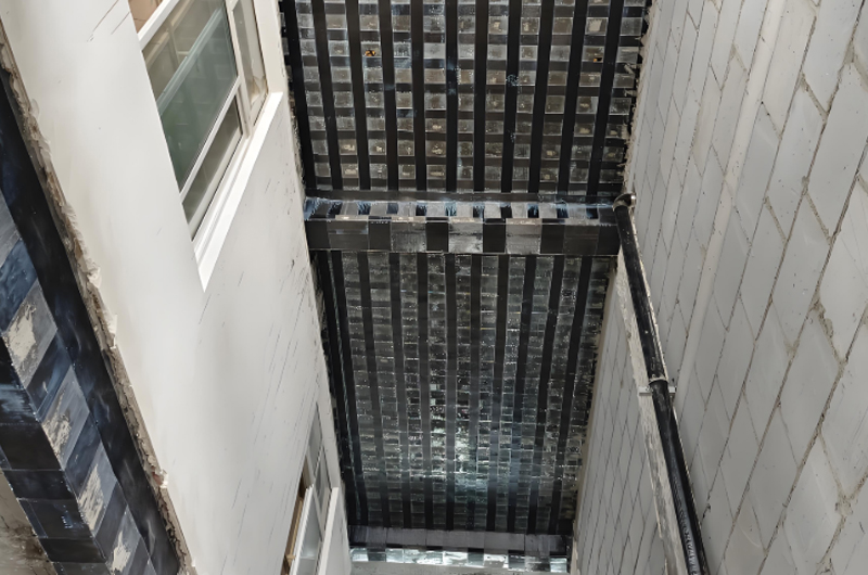 粘碳纖維布加固承載力提升力度不可超出40%