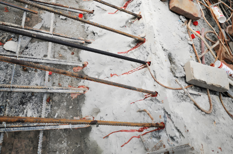 植筋加固綜合做好加固工作