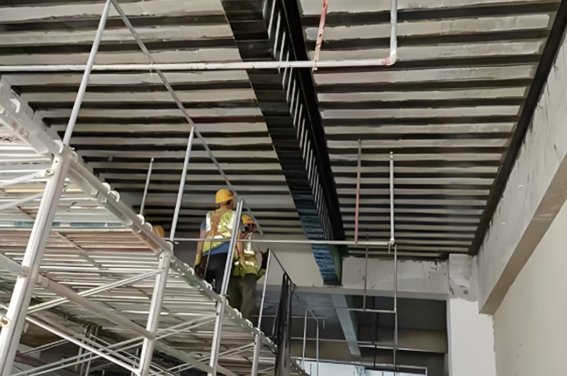 碳纖維修補(bǔ)裂縫方案