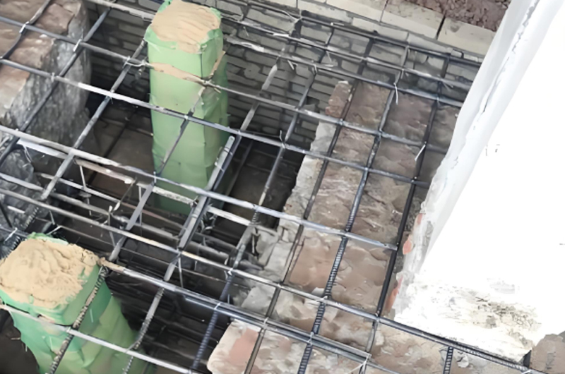 房屋地基不均勻下沉加固