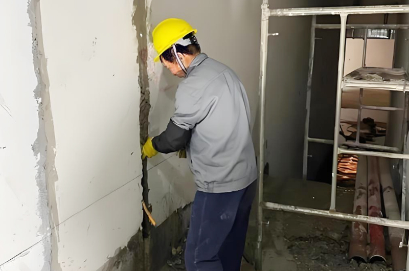 房屋裂縫加固施工準(zhǔn)備