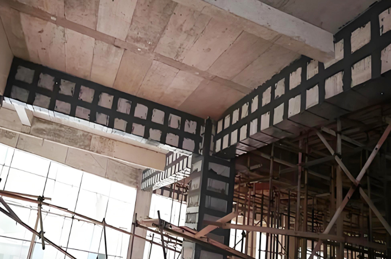 受壓柱提高其承載力降低軸壓比