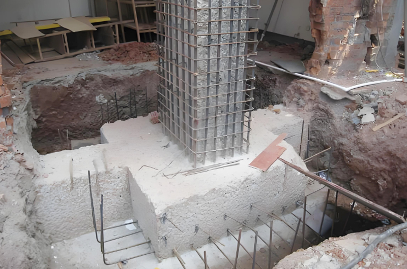 建筑加固基礎(chǔ)問題。