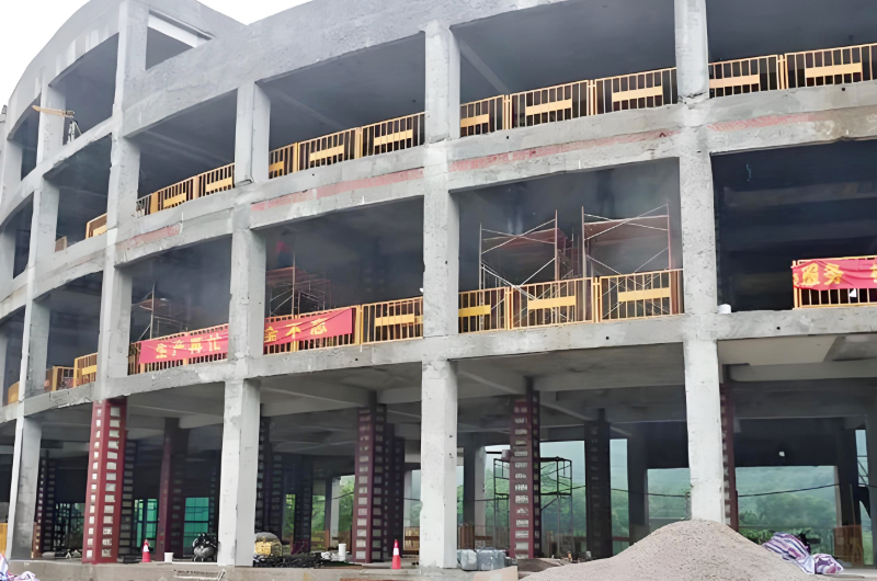 加固前對公共建筑的勘探