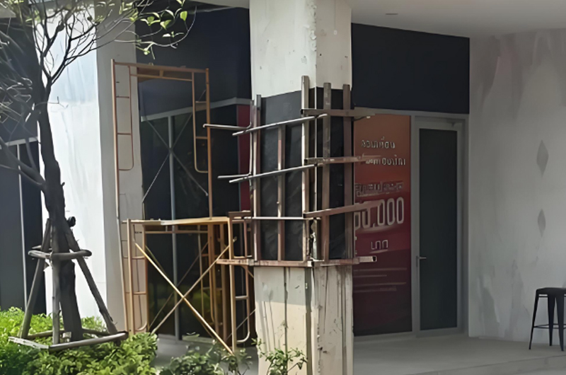 承重柱開孔打斷鋼筋